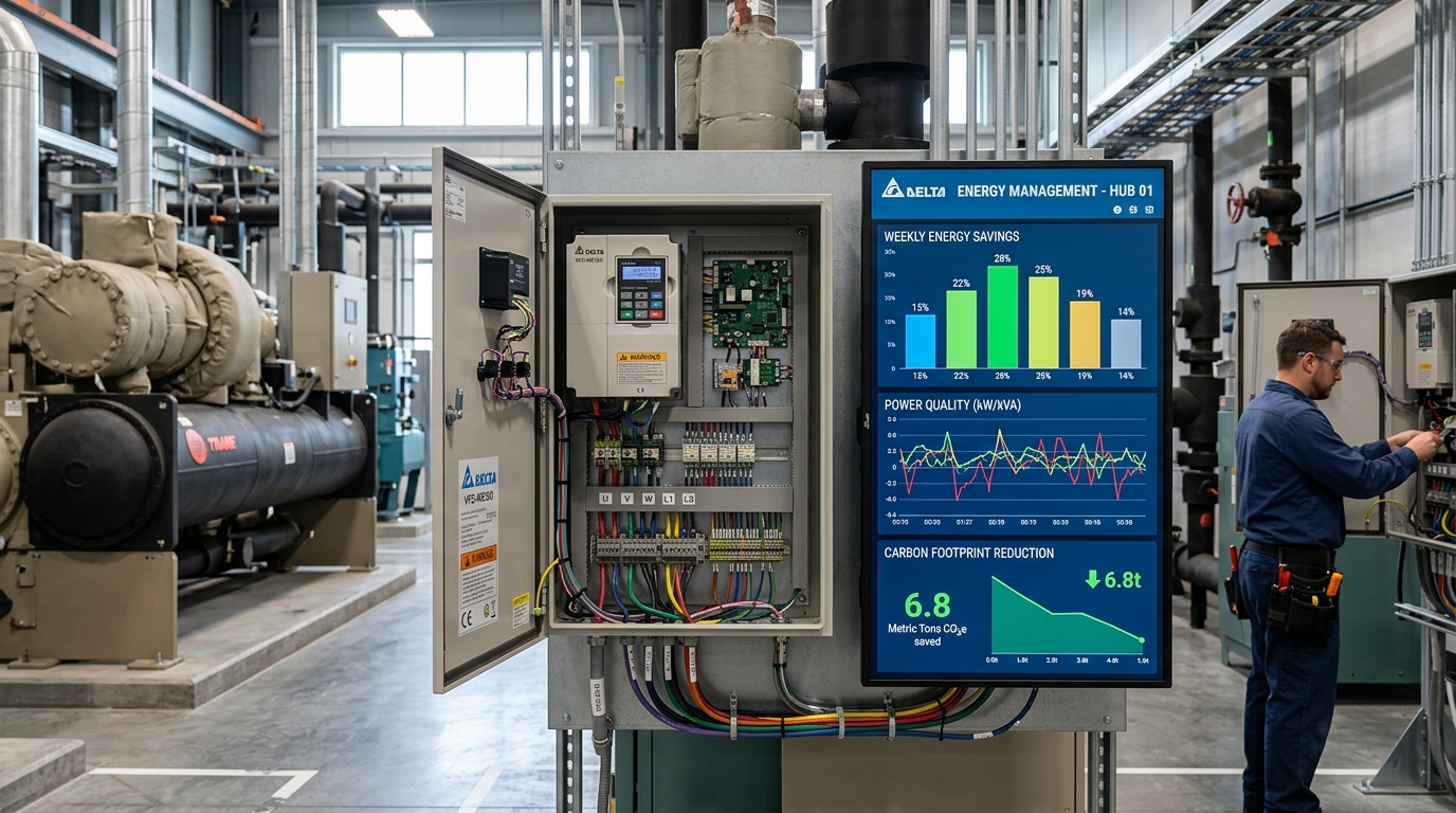 VFD Energy Management Panel